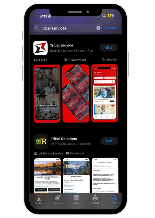 NDIS Provider directory App store